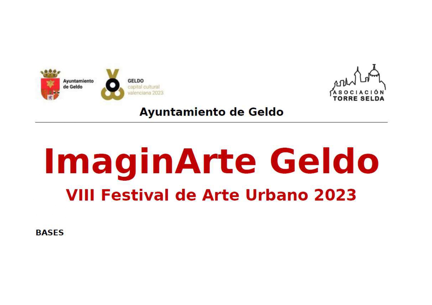 IMAGINARTE GELDO -Festival de Arte Urbano- VIII Edición